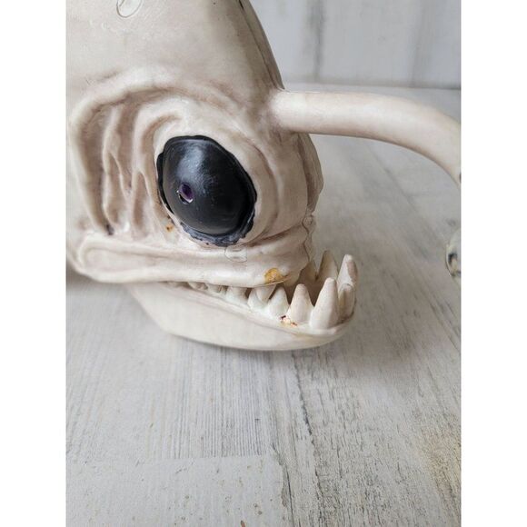Anglerfish light up scary deep sea Halloween fish prop decor unique - Picture 12 of 12
